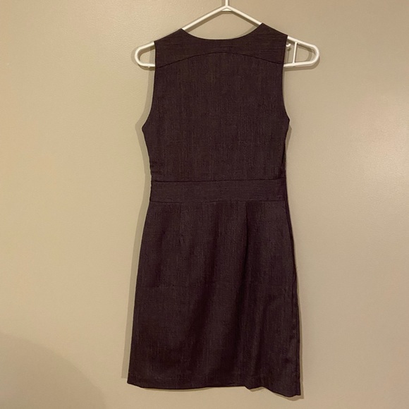 Gap V Neck Purple Dress with Pockets - Picture 9 of 10